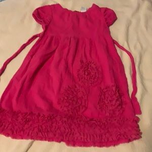 Girls pink dress size 5t old navy
